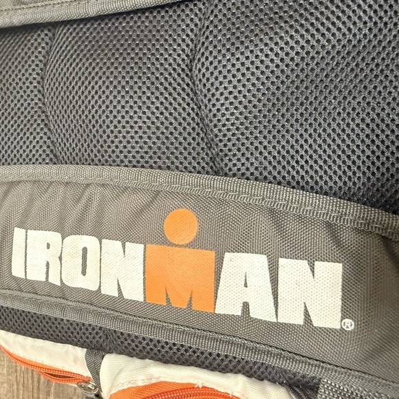 Ironman 35 year anniversary GUC Gray and Orange Technical Backpack - Picture 5 of 16